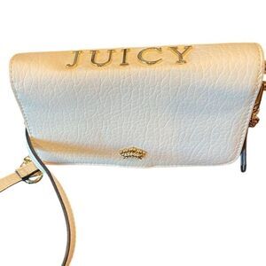 JUICY COUTURE Wallet On A‎ Chain Crossbody Bag White
